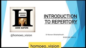 Introduction to Repertory