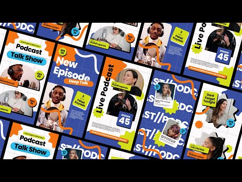 Podcast Talkshow Reel Story, a Social Media Template by Loin Studio (Thumbnail 2 of 2)