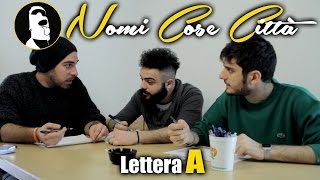 Nomi Cose e Città  Lettera A