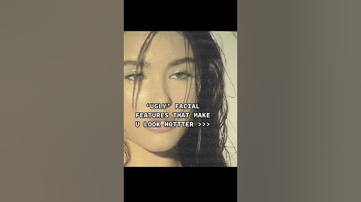 "ugly" facial features that make you look hotter #beauty #beautiful #insecurities #fyp #trending