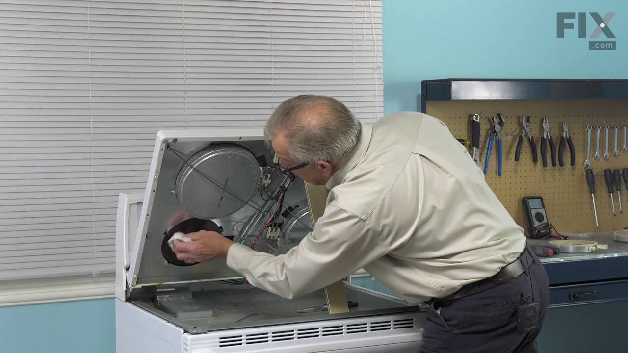 KitchenAid Range Repair How to replace Surface Element YouTube