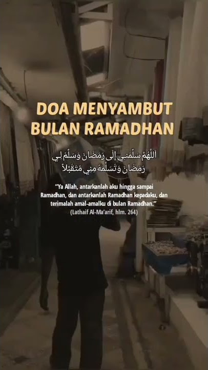 Doa Menyambut Ramadhan #short