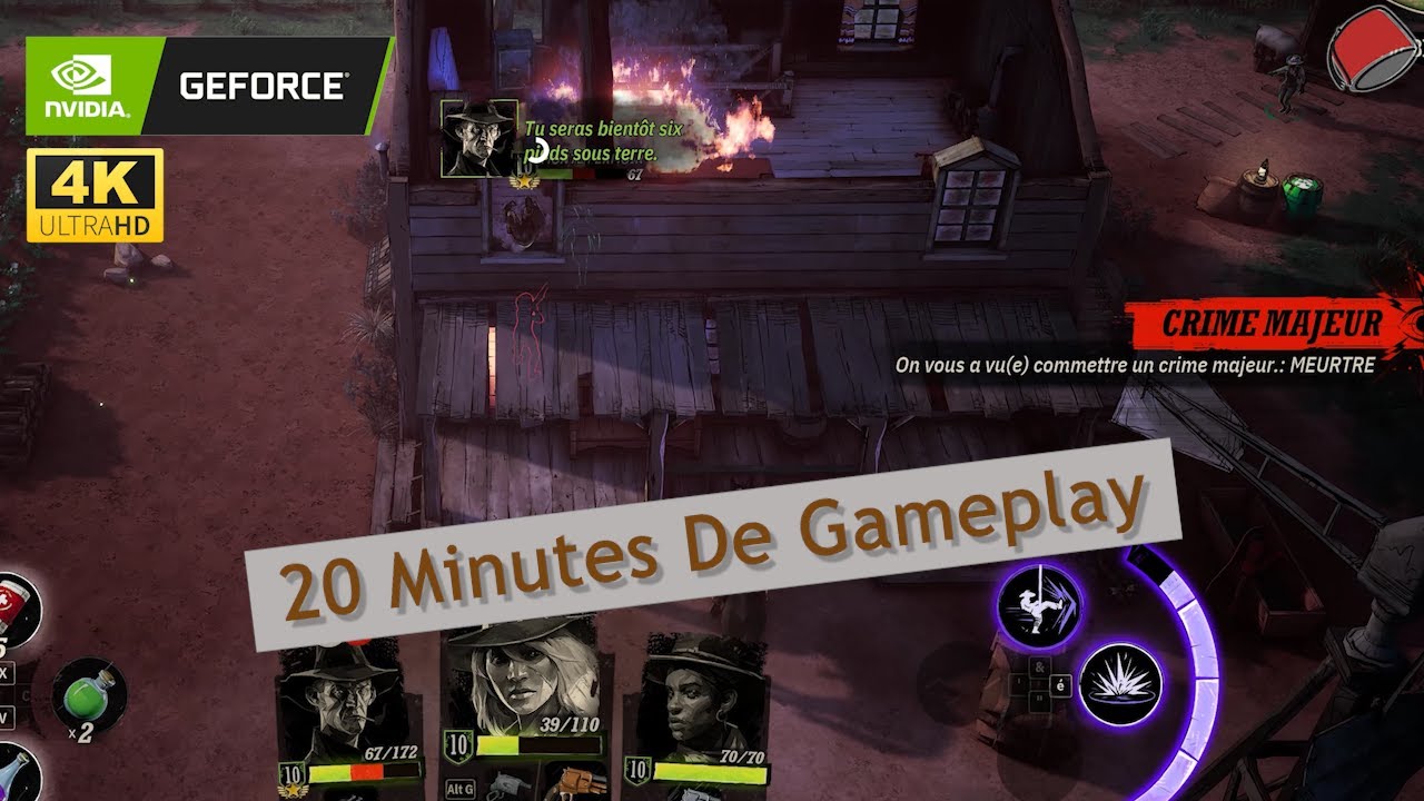 Weird West 2022 / 4K Gameplay