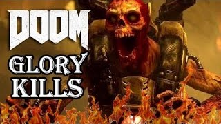 Celebrity DOOM 4 (2016) All Glory Kills - All Melee Kills Net Worth