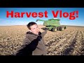 Full Day Harvest Vlog! Stuck Truck, Corn, Soybeans, Test Plot