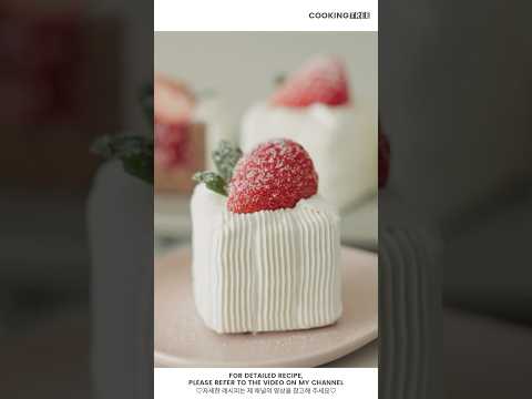 [미니 딸기 <strong>파운드</strong> 케이크 Mini Strawberry Pound Cake] #Shorts #Baking