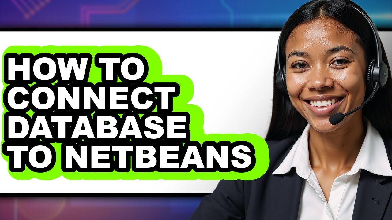 How to Connect Database to Netbeans - Easy Guide - YouTube