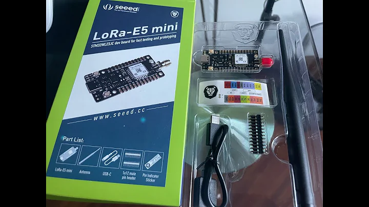LoRa E5 mini tutorial