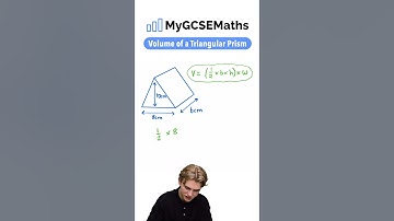 Volume of a Triangular Prism  | GCSE Maths 2025