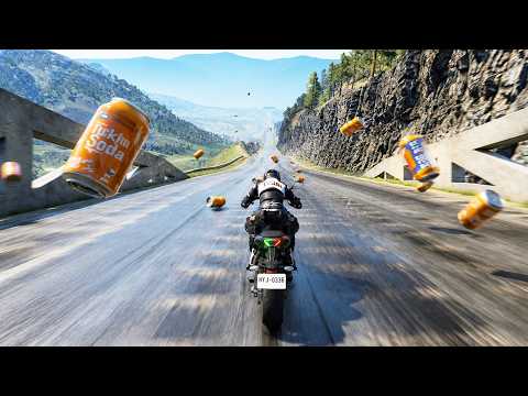 Cars vs Soda Apocalypse Downhill | #BeamNG.DRIVE