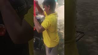 shorts Sunday special my bike water wash by my dear son