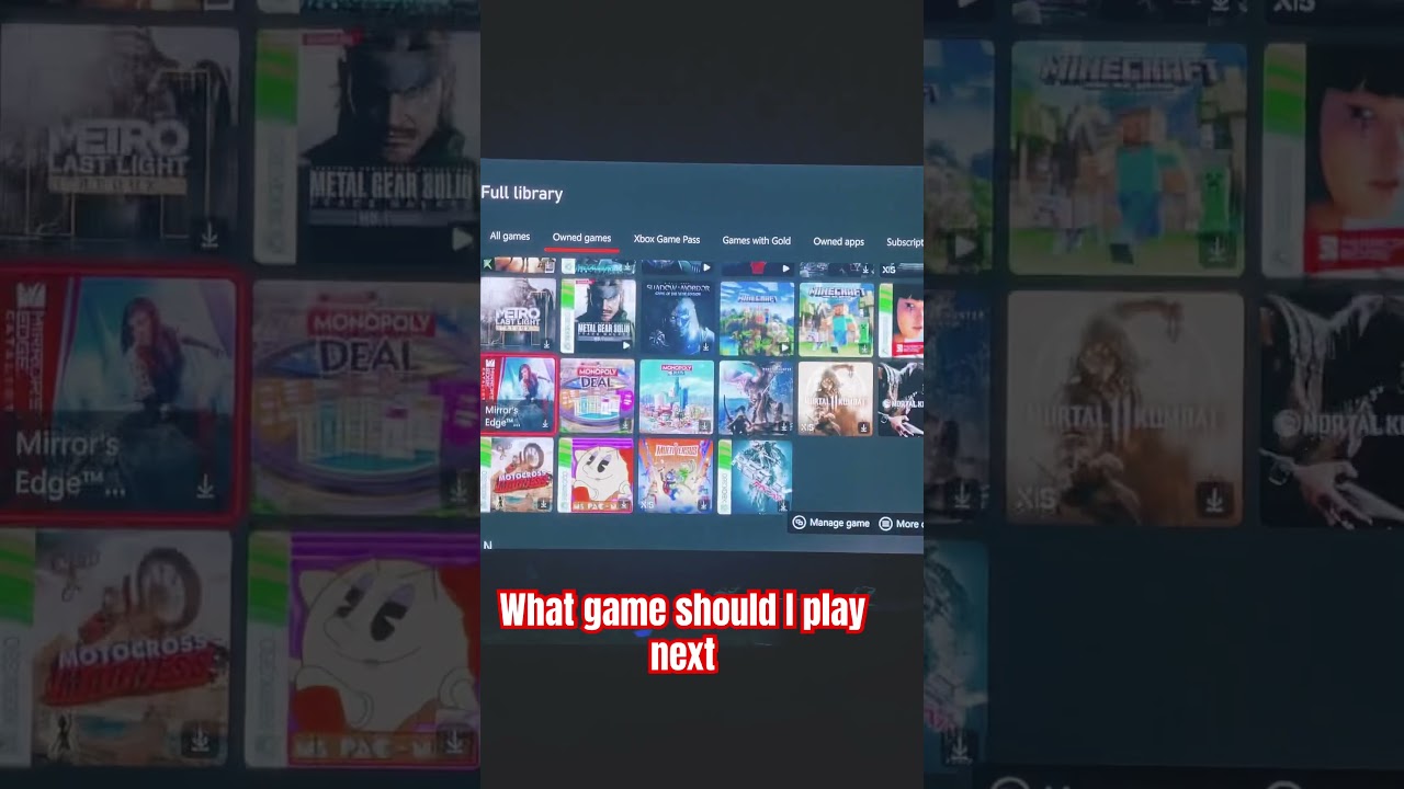 Y’all let me know what game I should play next ￼