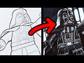 Artist vs "Childrens" LEGO Star Wars Coloring Book