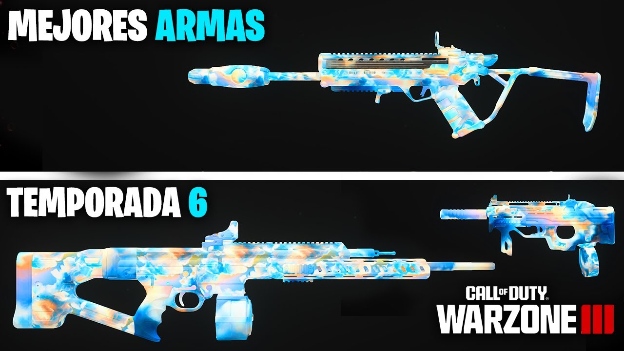 ARMAS META de WARZONE para la TEMPORADA 6 | Las MEJORES CLASES y ARMAS ...