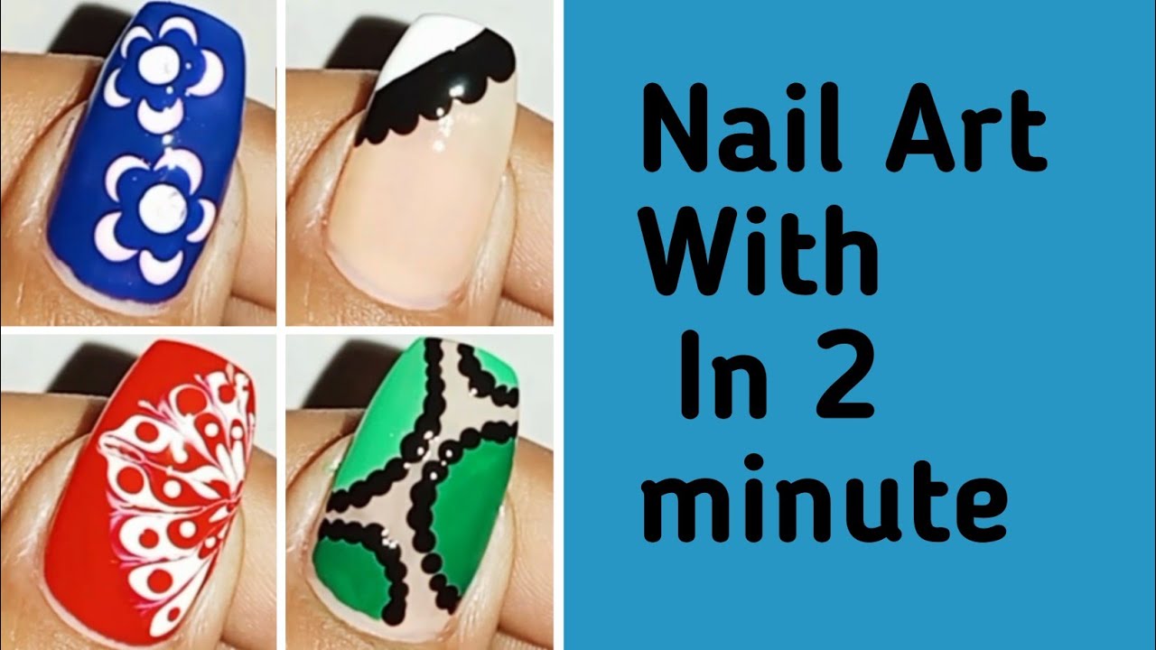 Easy Nailart within 2 minutes