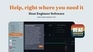 New Feature: In-App Guidance for Every Step - Heat Engineer Software screenshot 4