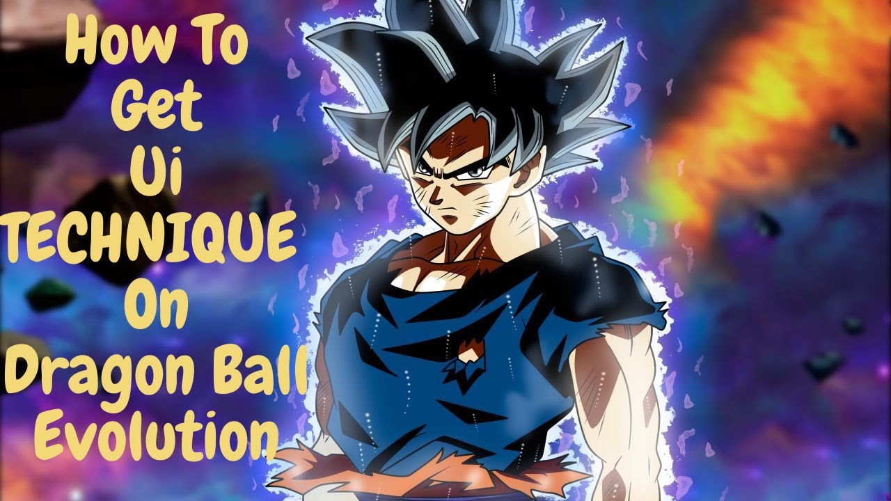 How To Get Ui Technique On Dragon Ball Evolution।Roblox - YouTube