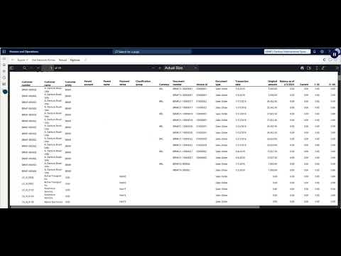 How to Run a Global Customer Aging Report in Dynamics 365 with AXIO - video from CriticalEdge Group