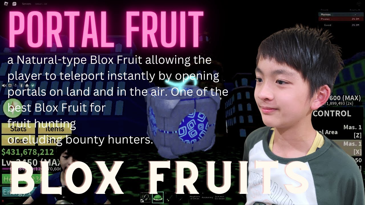 PORTAL Fruit in Blox Fruits How to Buy the PORTAL Fruit, Skill Set of