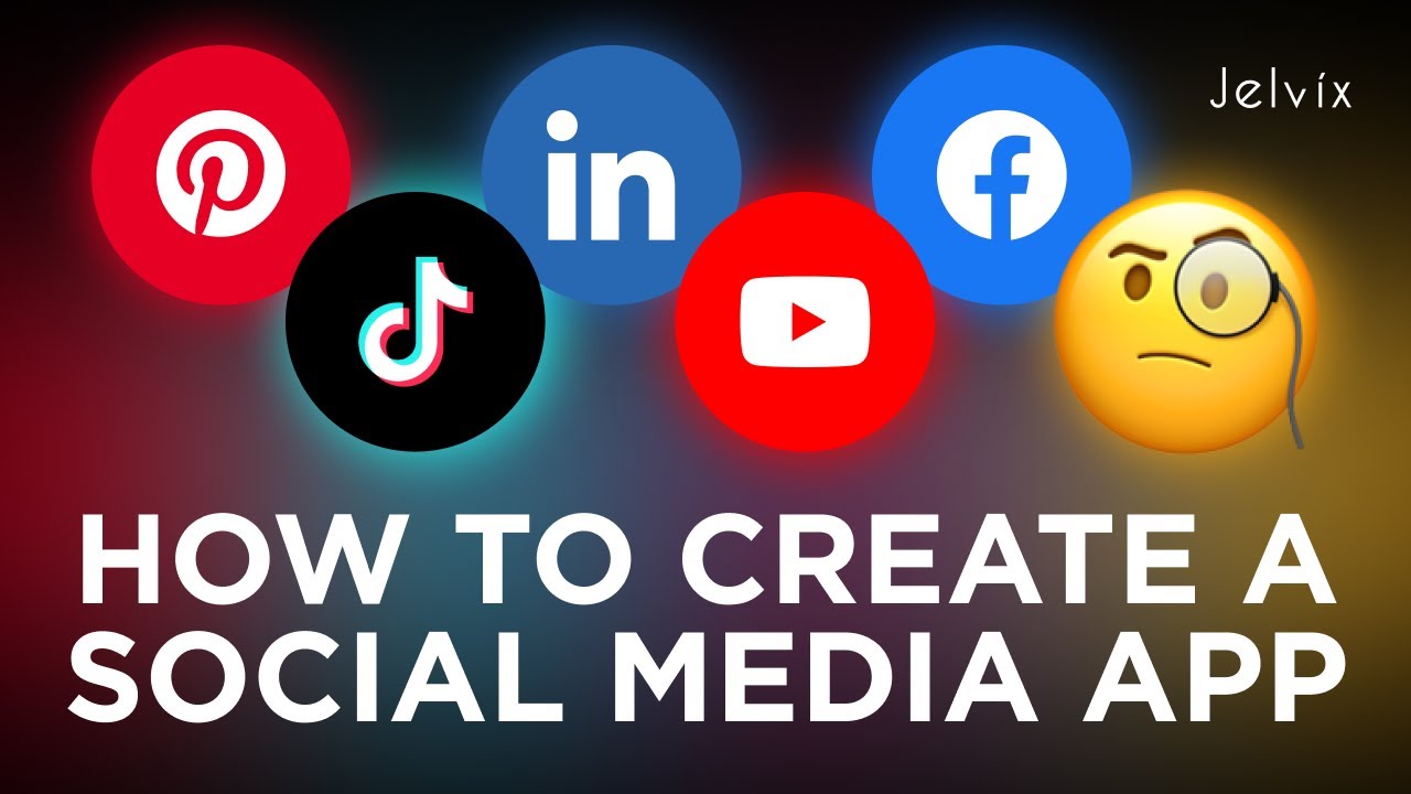 How To Create A Social Media App Step By Step Youtube