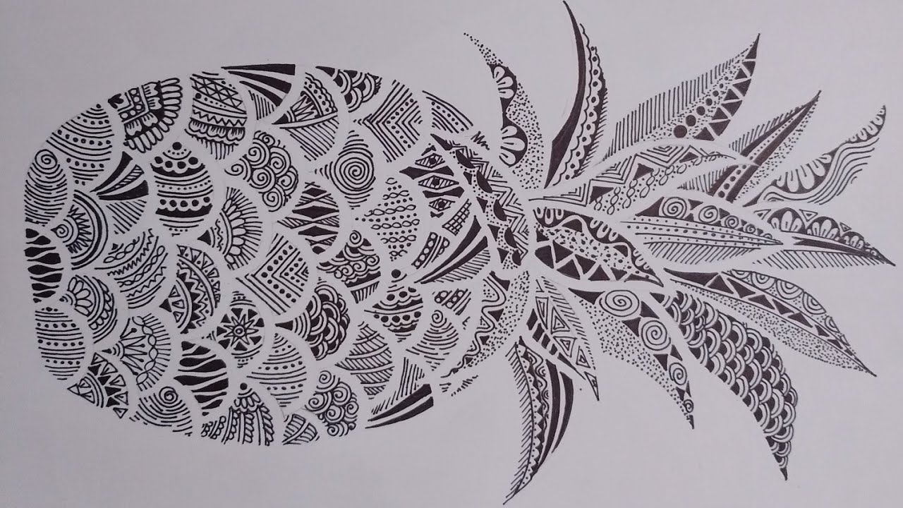 Zentangle Art - YouTube