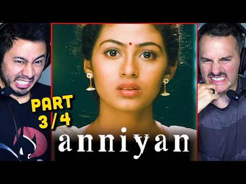 ANNIYAN Movie Reaction Part 3/4!! | Chiyaan Vikram | Sada | Prakash Raj | S. Shankar
