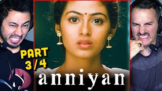 ANNIYAN Movie Reaction Part 3/4!! | Chiyaan Vikram | Sada | Prakash Raj | S. Shankar