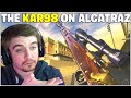 The KAR98 On Alcatraz - I FINALLY Tried Sniping *Best KAR98k Setup* (Rebirth Island - Warzone)