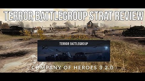 COH3 2.0 Terror Battlegroup High-Level 1v1 | PAX AJAX(#43 USF) vs Havoc (#11 WM) | Angoville