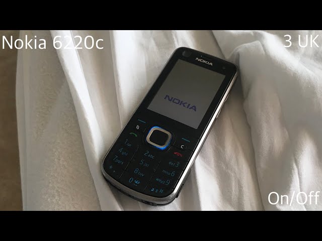 Nokia 6220c (3 UK) - On/Off class=