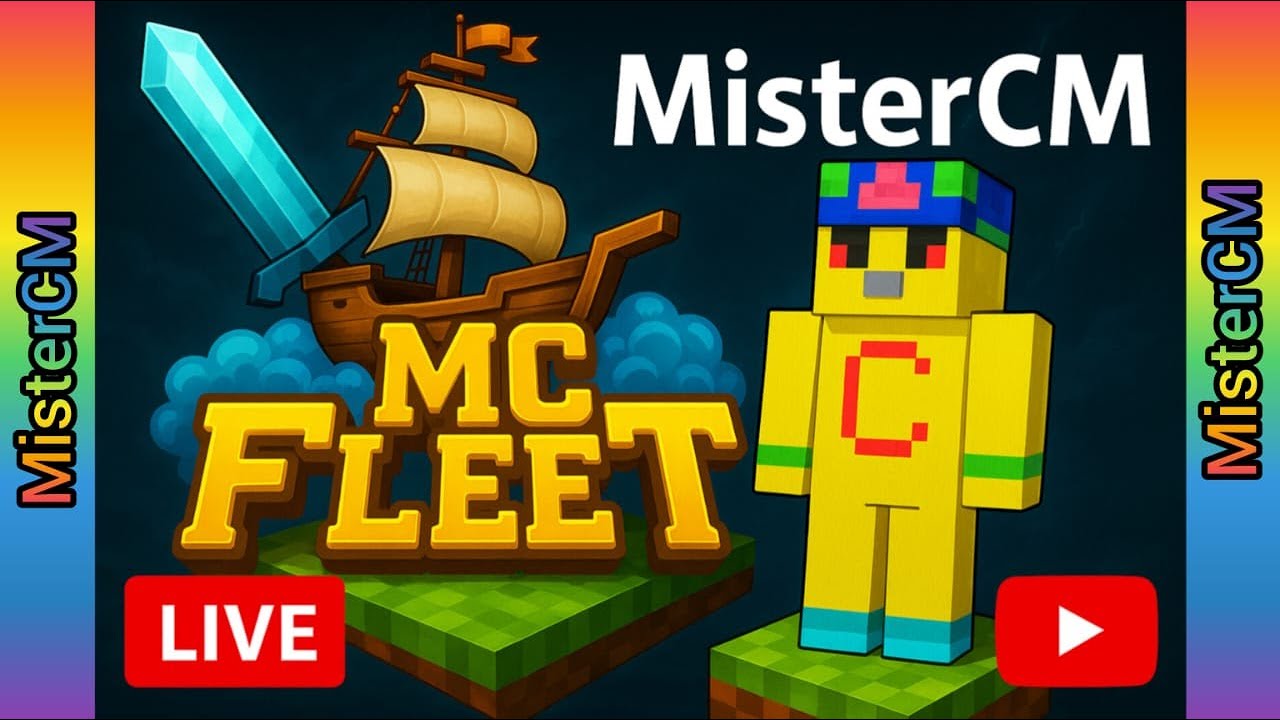 Day 25 Minecraft MCFLEET Server IS LIVE!