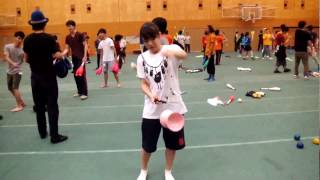 first-year-student jugglers in JJF2016
