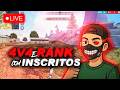 FREE FIRE AO VIVO🖤😜 4V4 OU 6V6 🖤😜 JOGANDO COM INSCRITOS 🖤😜 O CANSADO TA ON 🔥🖤😜 #7k