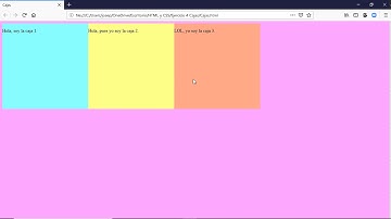 L22 Aprendemos a colocar cajas. La propiedad CSS float