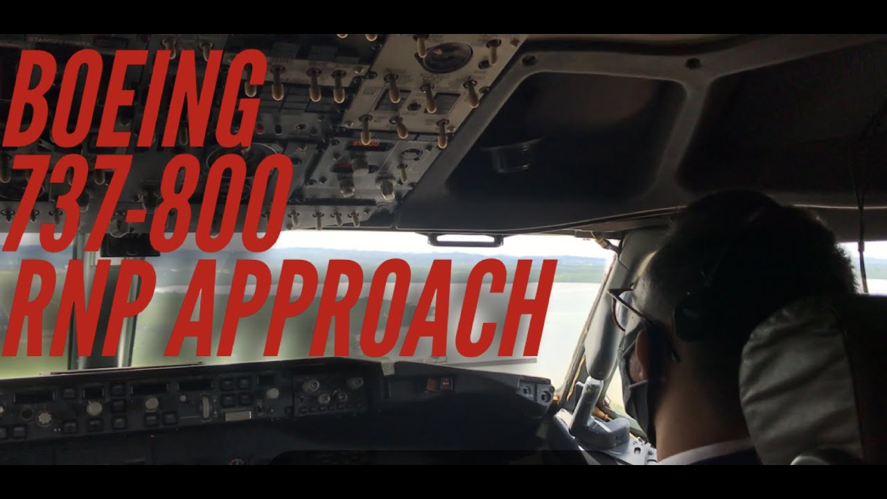 WASS RNP Approach RW 09 Boeing 737-800 - YouTube