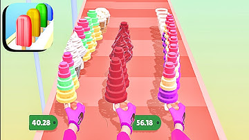 Popsicle Stack ​- All Levels Gameplay Android,ios (Levels 191-194)