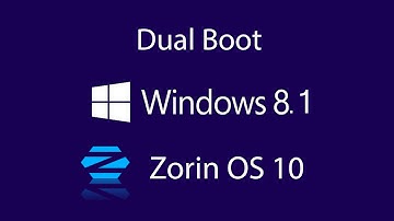 How to Dual boot windows 8.1 with Zorin OS 10 2016
