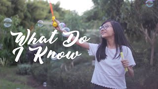 Video thumbnail of "What Do I Know - Ed Sheeran (Cover by Misellia Ikwan)"