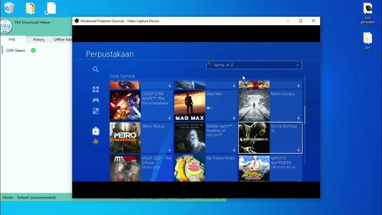 BACKUP GAME PS4 ORIGINAL KE PC ATAU LAPTOP YouTube