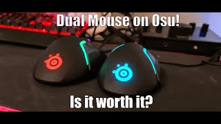Osu! but with two mice...