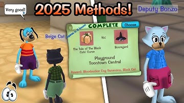 Toontown Rewritten | How To Make A Black Cat! (Both Methods) (2025)