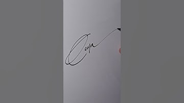 Cecilia #drawing #design #signature