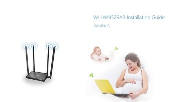 How to use Wavlink WN529A3 AC1200 router