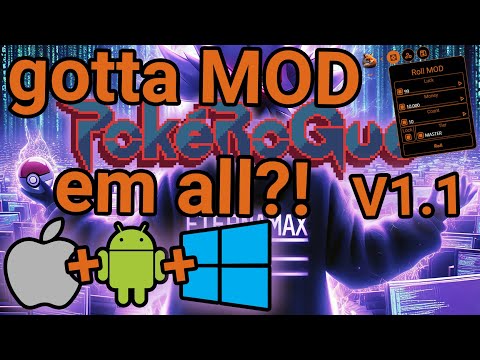 [V1.1 | WORKING | FREE] PokéRogueMOD OVERLAY HACK JavaScript TUTORIAL *WINDOWS & Apple & Android*