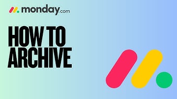 How To Archive in Monday.com | Quick Tutorial 2025