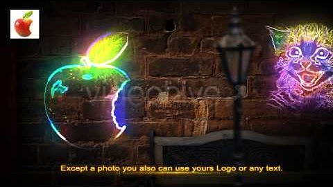 After Effects Project Files - Your pictures in neon - VideoHive