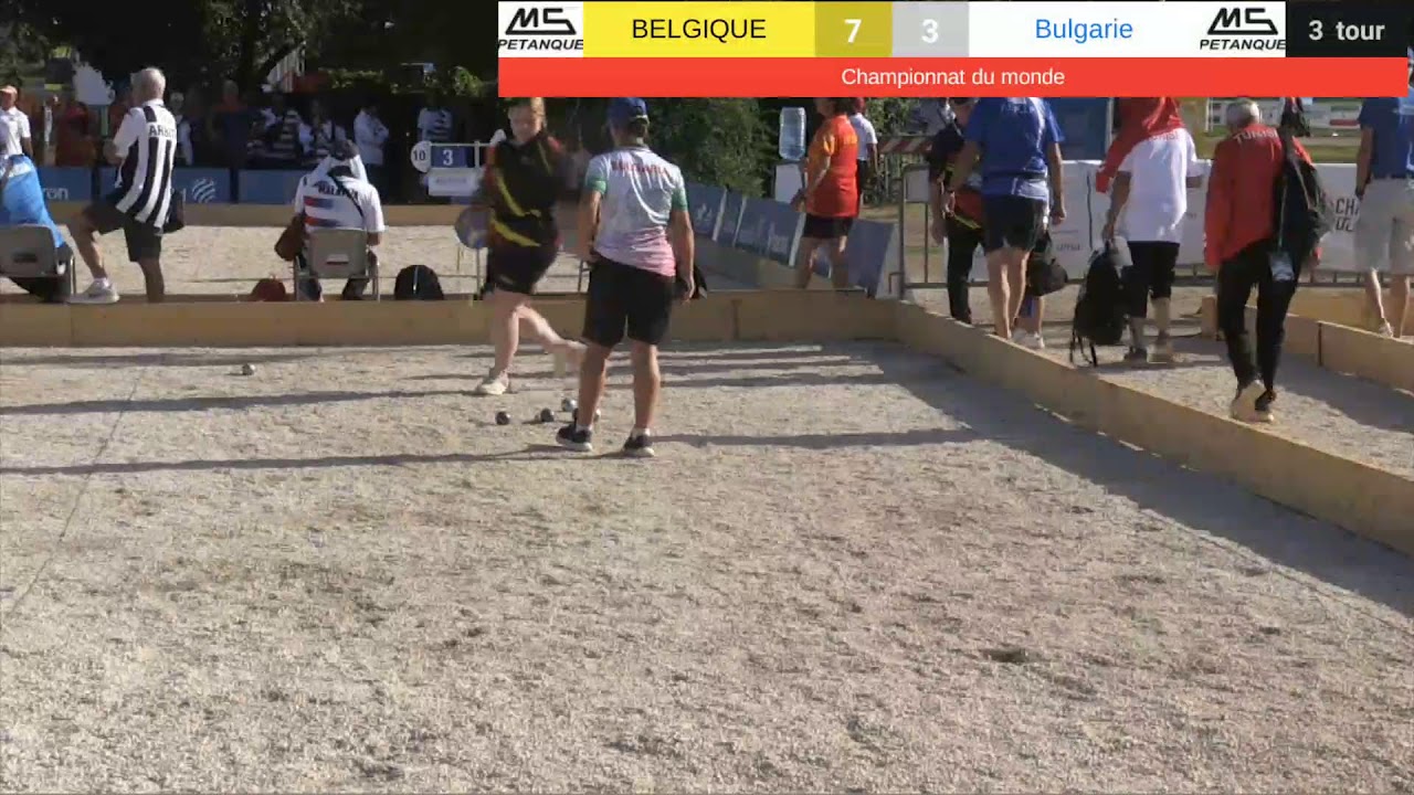 Miniature : Pétanque 2025: Belgique Italie ch du monde X2 Homme