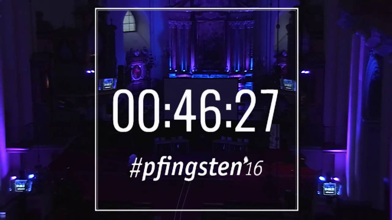 Fest Der Jugend Pfingsten 2016 Freitag Youtube