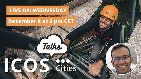 ICOS Cities Talks: New ways to use eddy covariance to map landscape fluxes