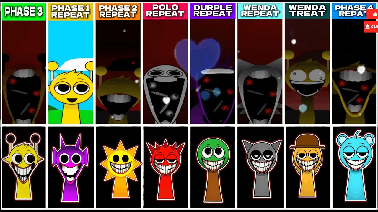 Sprunki But Phase 1, Phase 2, Polo And Durple REPEAT After PHASE 3